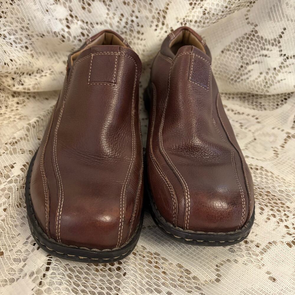 G.H. Bass Weejuns Men's US 10 W Brown Leather Loafers Shoes